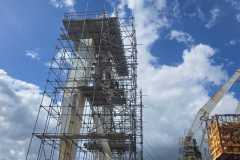cable-laying-arm-access-scaffolding-at-portland-port